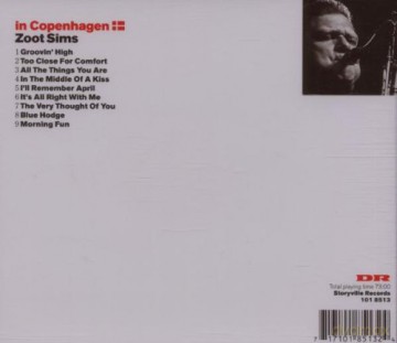 Zoot Sims: In Copenhagen [CD]