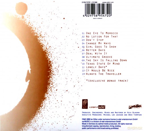 Ian Gillan: One Eye To Morocco Limited Edition [CD]