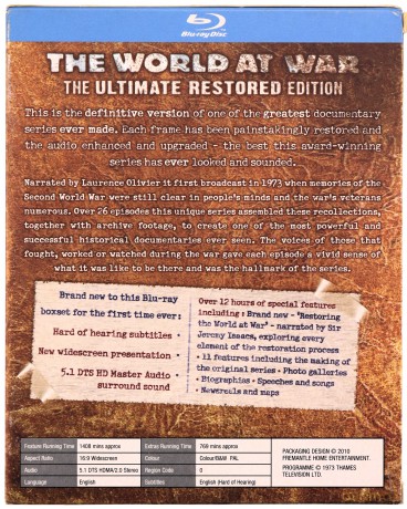 World At War (Historia II Wojny Światowej) [9xBlu-Ray]