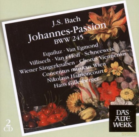 Hans Gillesberger/Harnoncourt,: Bach: Johannes-Passion Bwv 245 [2CD]