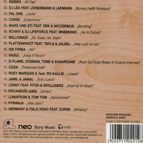 Xxl Lieblinge - Dope Beats [CD]