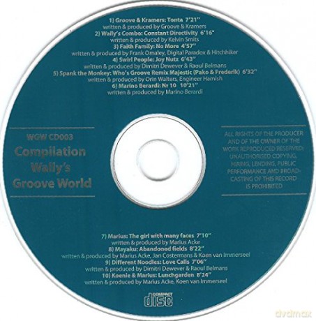 Wally S Groove World Compilation [CD]