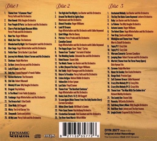 Great Instrumental Hits - A Summer Place [3CD]