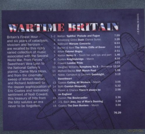 Time Traveller - Wartime Britain [CD]