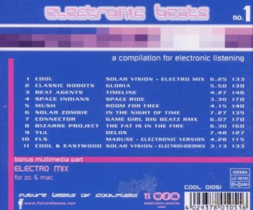 Electronic Beats No 1 [CD]