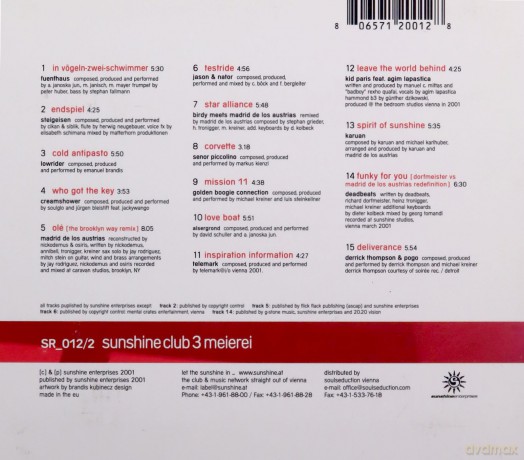 Sunshine Club 3 [CD]