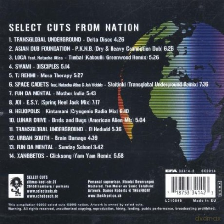 Select Cuts From Nation [CD]