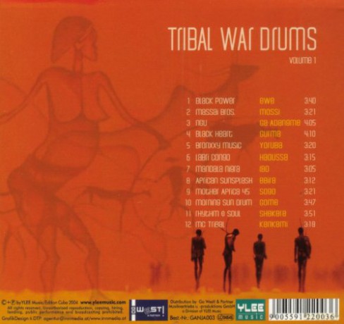 Tribal War Drums vol. 1 [CD]