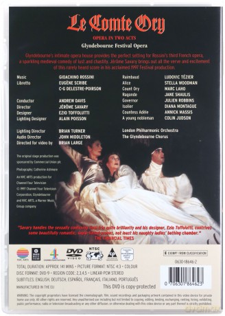 Glyndebourne Festival Opera: Rossini: Le Comte Ory [DVD]
