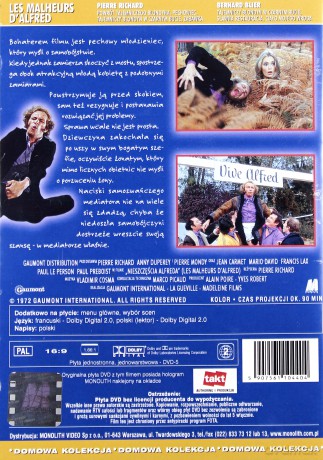 Nieszczęścia Alfreda [DVD]