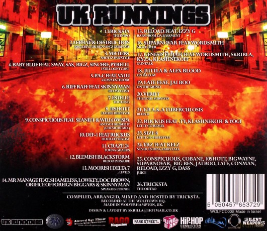 Uk Runnings [CD]