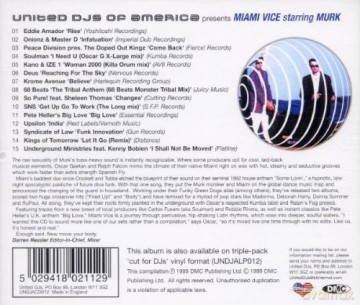 United Djs Of America Presents - Miami Vice Starring Murk [CD]