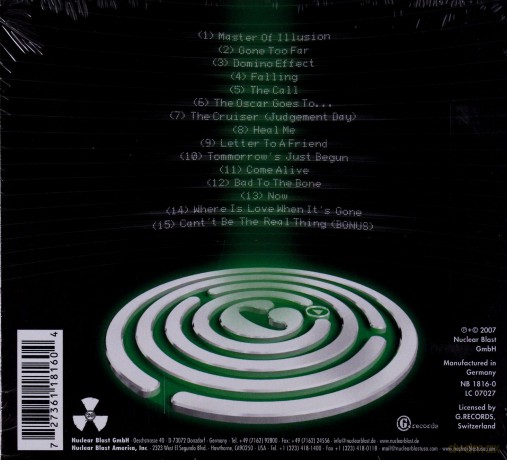 Gotthard: Domino Effect (digipack) [CD]