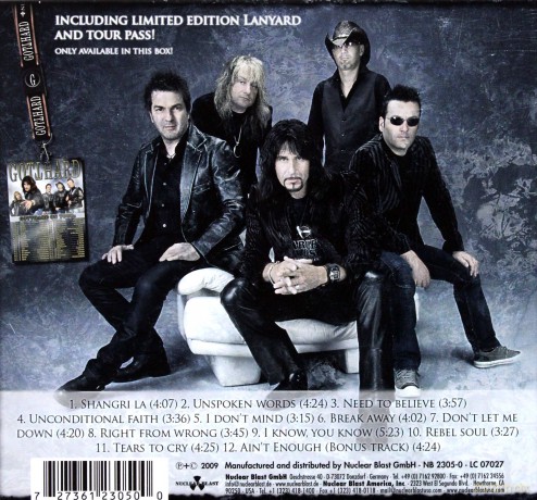 Gotthard: Need To Believe (Limited Edition) [CD]