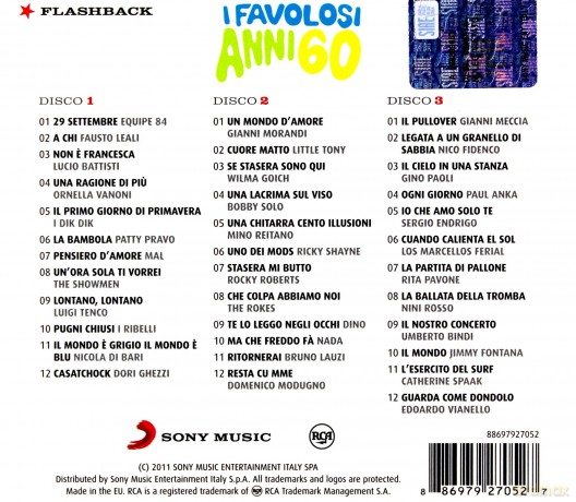 I Favolosi Anni 60 [3CD]