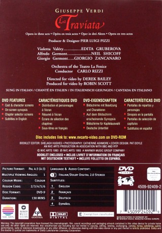Gran Teatro La Fenice: Verdi: La Traviata [DVD]