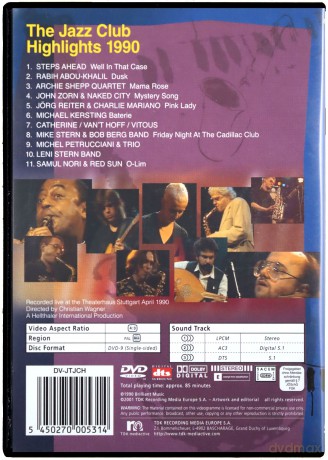 Jazz Club Highlights 1990 [DVD]