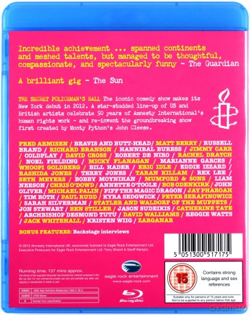 Secret Policemans Ball - Radio City Music Hall 4 March 2012 [Blu-Ray]