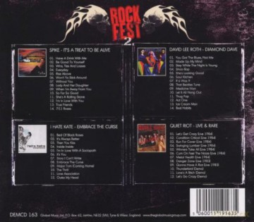 Rockfest 2 Four Pack [4CD]