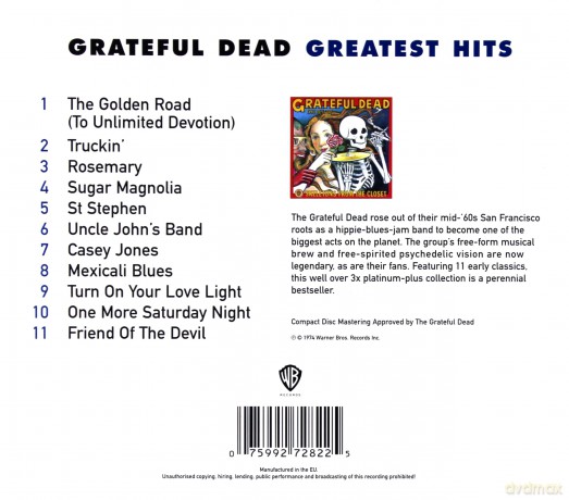 Grateful Dead: The Best Of (Skeletons from the Closet) [CD]