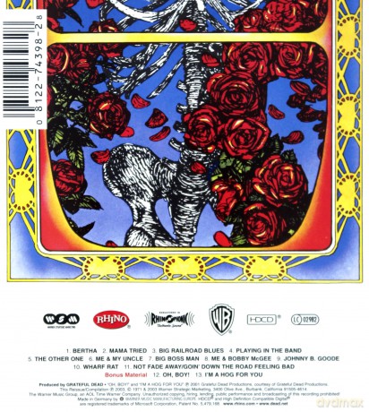 Grateful Dead: Grateful Dead (Skull&Roses) (digipack) [CD]