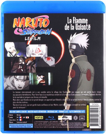Naruto Shippuden Le Film La Flamme De La Volonte [2xBlu-Ray]