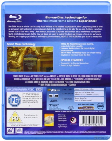Night At The Museum [Blu-Ray]