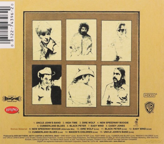 Grateful Dead: Workingman's Dead [CD]