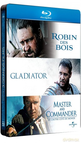 Robin Des Bois - Gladiator - Master And Commander [3Blu-Ray]