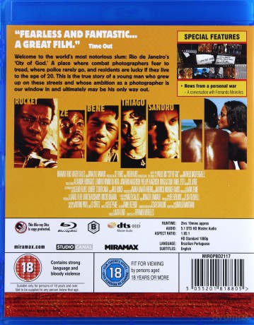 City Of God [Blu-Ray]