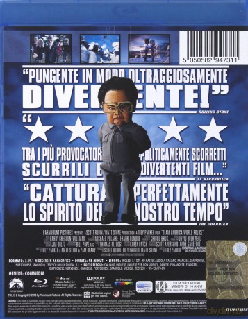 Team America World Police [Blu-Ray]
