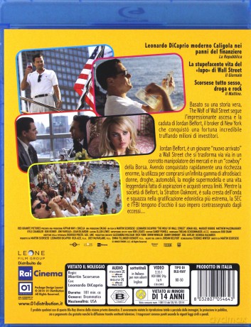 Wolf Of Wall Street [Blu-Ray]