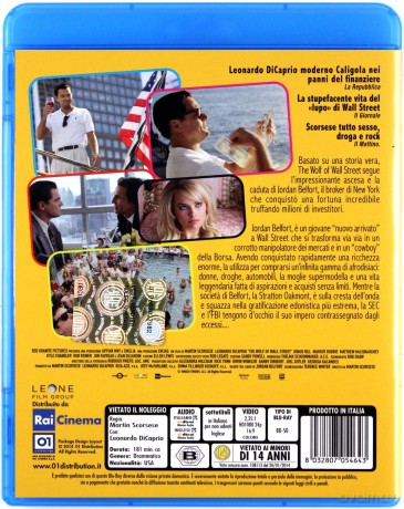Wolf Of Wall Street [Blu-Ray]