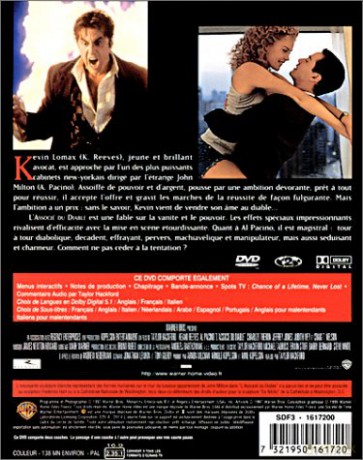 L'associe Du Diable [DVD]