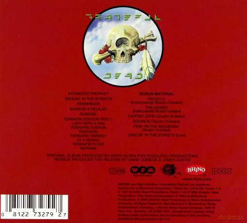 Grateful Dead: Terrapin Station (digipack) [CD]