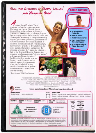 Princess Diaries [DVD]