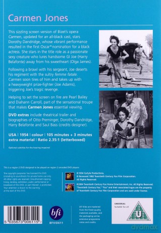 Carmen Jones [DVD]