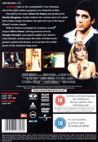 Scarface (Człowiek z blizną) [2DVD]