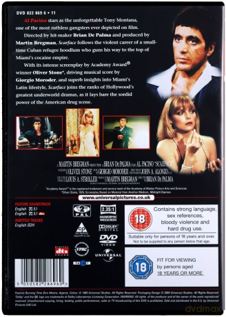 Scarface (Człowiek z blizną) [2DVD]