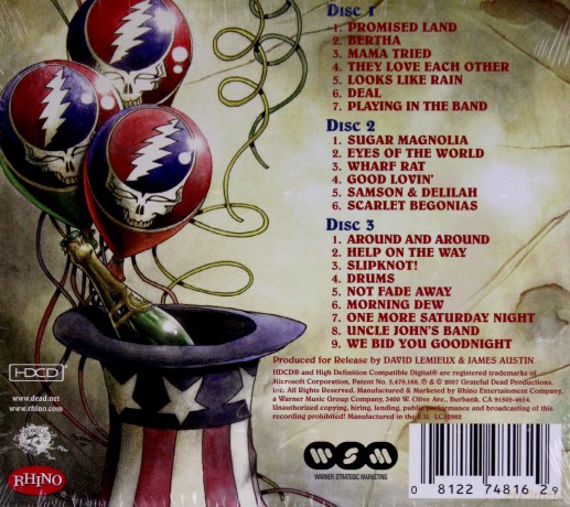Grateful Dead: Live At The Cow Palace-New Yea [3CD]