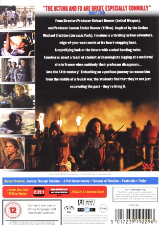 Timeline (Linia czasu) [DVD]