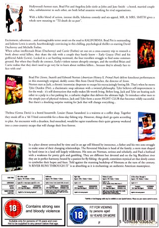 Brad Pitt Collection: A River Runs Through It / Thelma & Louise / Fight Club / Kalifornia / Mr. & Mrs. Smith [5DVD]