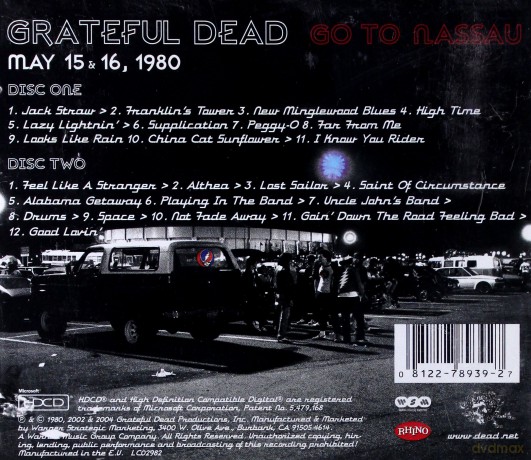 Grateful Dead: Go To Nassau [2CD]