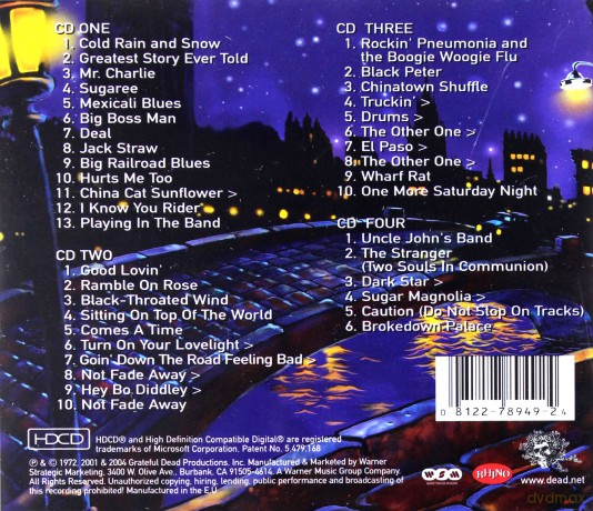 Grateful Dead: Steppin' Out With The Grateful [4CD]