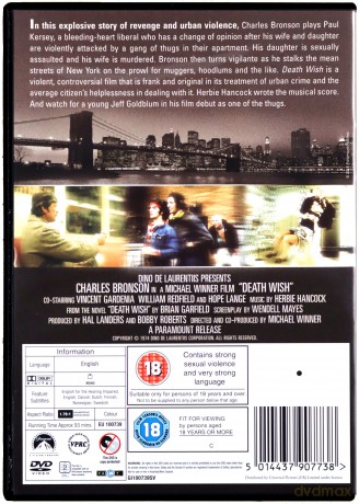 Death Wish (Życzenie Śmierci) [DVD]