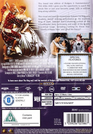 The King And I (Król i ja) [DVD]