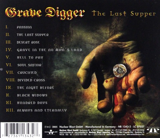 Grave Digger: The Last Supper [CD]
