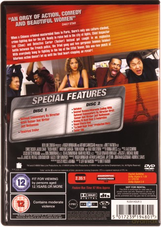 Rush Hour 3 (Godziny Szczytu 3) [2DVD]