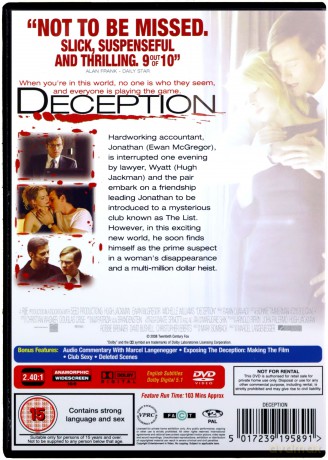 Deception [DVD]