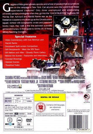 Pogromcy duchów [DVD]